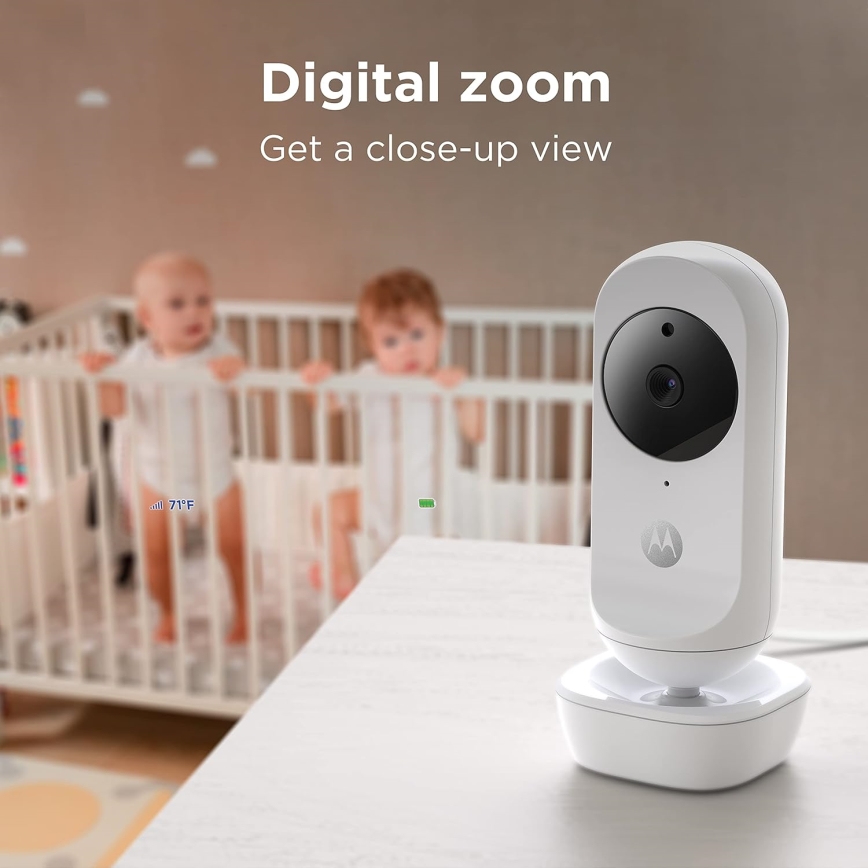 Motorola - Smart-Babyfon Nursery Ease 44 Connect Wi-Fi