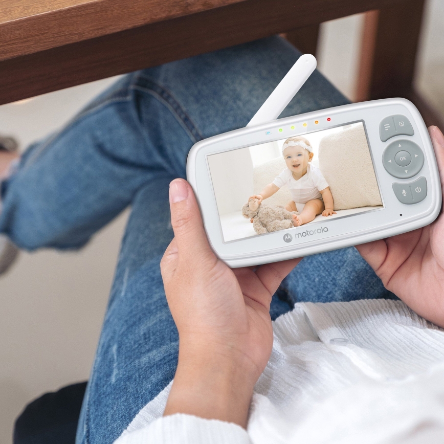 Motorola VM34 - Wiederaufladbares Babyphone 2000 mAh
