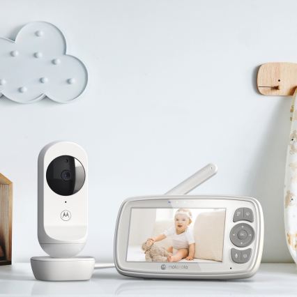 Motorola VM34 - Wiederaufladbares Babyphone 2000 mAh
