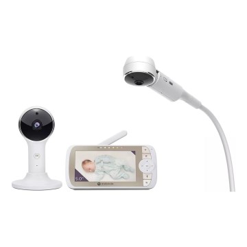 Motorola VM65X - Aufladbares Smart-Babyfon mit Kamera Wi-Fi