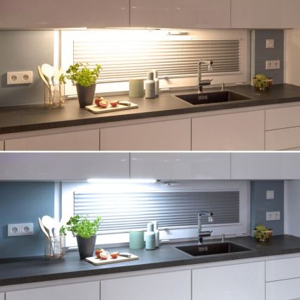 Müller-Licht - dimmbare LED-Unterbauleuchte mit Bewegungssensor OLUS LED/11W/230V 3000/4000K