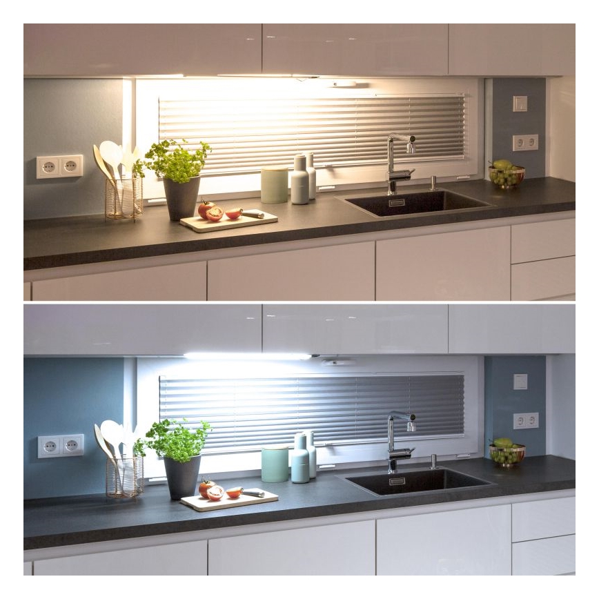 Müller-Licht - dimmbare LED-Unterbauleuchte mit Bewegungssensor OLUS LED/11W/230V 3000/4000K