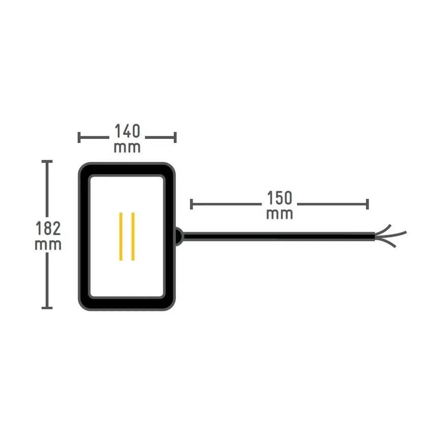 Müller-Licht - Dimmbarer LED-RGBW-Strahler für den Outdoor-Bereich LED/10W/230V IP65 + Fernbedienung