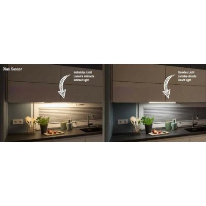 Müller-Licht - LED-Küchenunterbauleuchte mit Sensor OLUS LED/11W/230V 3000/4000K