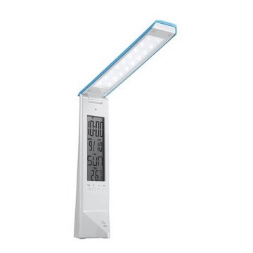 multifunktionale LED-Tischlampe mit Dimmer DAISY LED/1,6W/USB blauweiss multifunktionale LED-Tischlampe mit Dimmer DAISY LED/1,6W/USB blauweiss