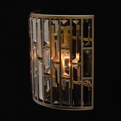 MW-LIGHT 121020102 - Kristall-Wandleuchte MONARCH 2xE14/40W/230V