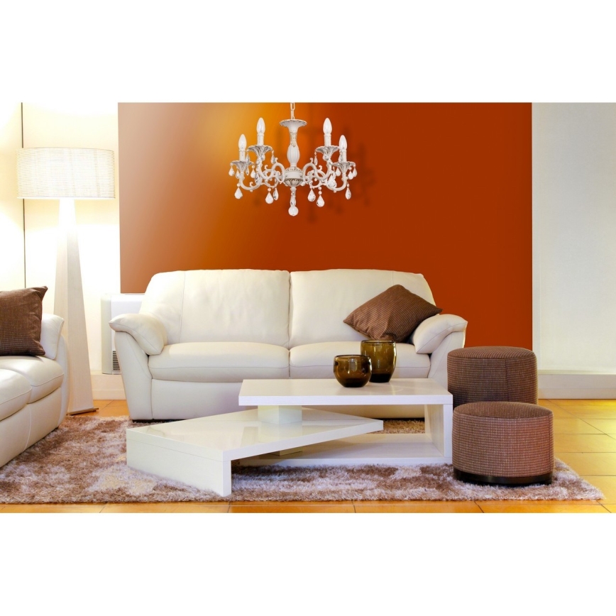 MW-LIGHT - Kette-Kronleuchter  CLASSIC 5xE14/60W/230V