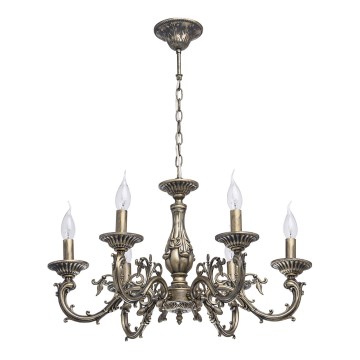 MW-LIGHT - Kette-Kronleuchter  CLASSIC 6xE14/60W/230V