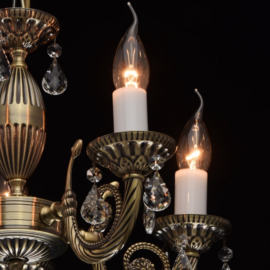 MW-LIGHT - Kette-Kronleuchter CLASSIC AURORA 5xE14/60W/230V