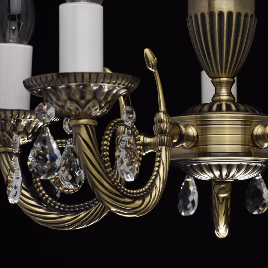 MW-LIGHT - Kette-Kronleuchter CLASSIC AURORA 5xE14/60W/230V