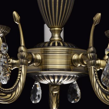 MW-LIGHT - Kette-Kronleuchter CLASSIC AURORA 5xE14/60W/230V