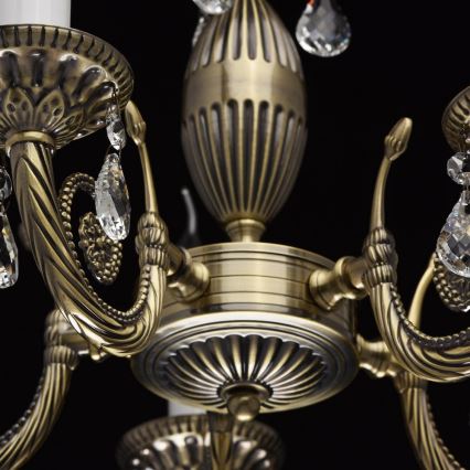 MW-LIGHT - Kette-Kronleuchter CLASSIC AURORA 5xE14/60W/230V