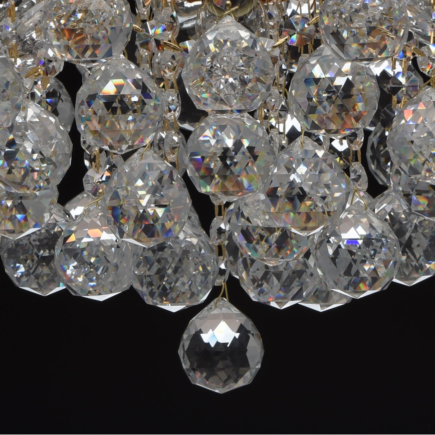 MW-LIGHT - Kristall-Kronleuchter na tyči CRYSTAL 6xE14/60W/230V