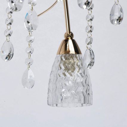 MW-LIGHT - Kristallkronleuchter  AMELIA 10xE14/40W/230V