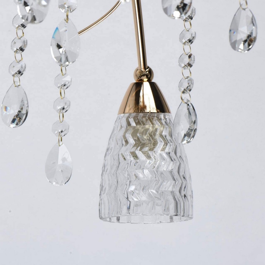 MW-LIGHT - Kristallkronleuchter  AMELIA 10xE14/40W/230V