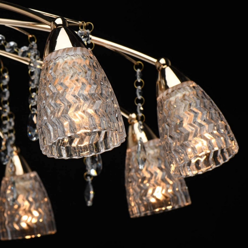 MW-LIGHT - Kristallkronleuchter  AMELIA 10xE14/40W/230V