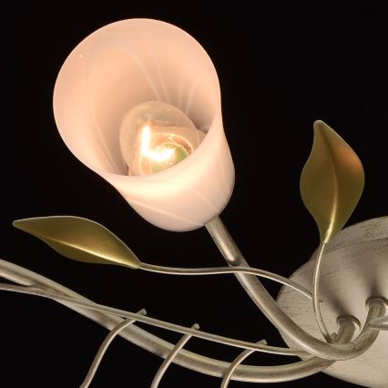 MW-LIGHT - Kronleuchter FLORA 6xE14/60W/230V