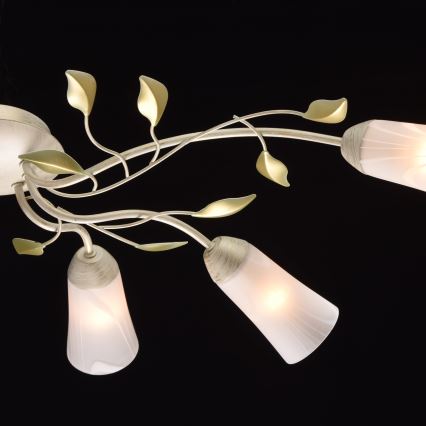 MW-LIGHT - Kronleuchter FLORA 6xE14/60W/230V