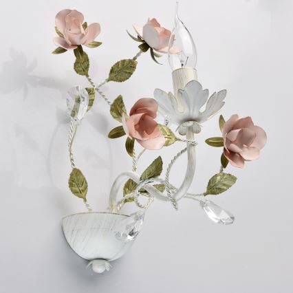 MW-LIGHT - Wandbeleuchtung FLORA 1xE14/40W/230V