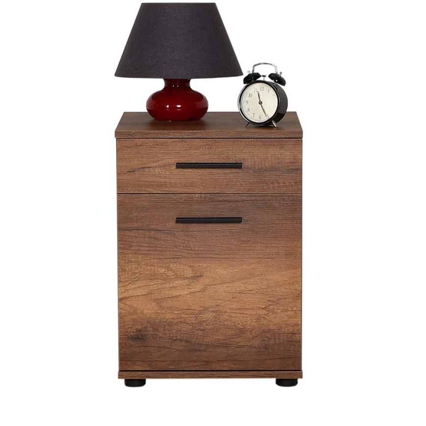 Nachttisch 57x40 cm braun