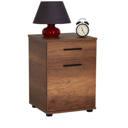 Nachttisch 57x40 cm braun