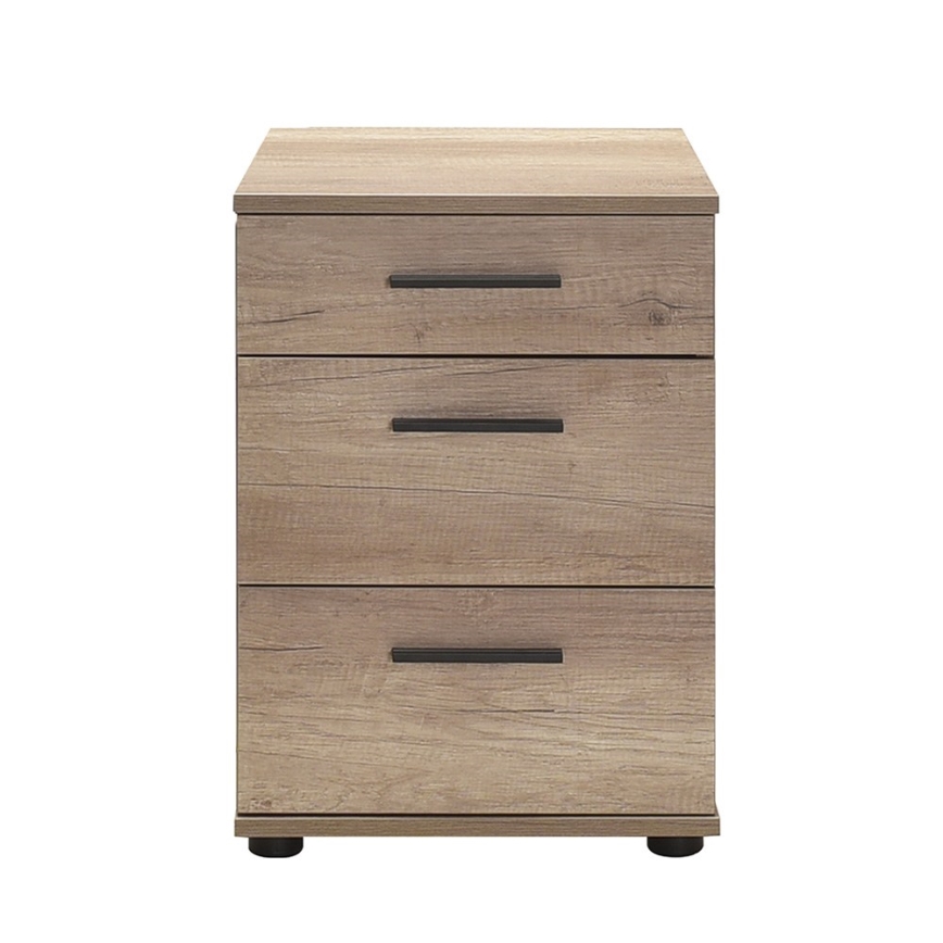 Nachttisch 57x40 cm braun