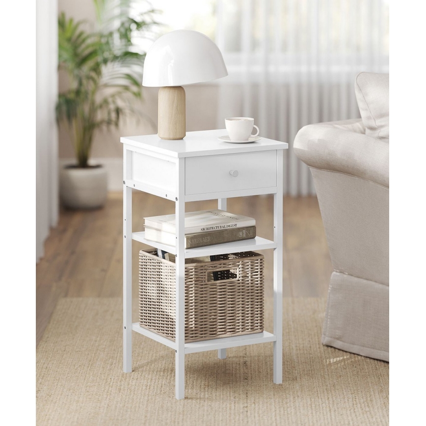 Nachttisch ARIN weiß