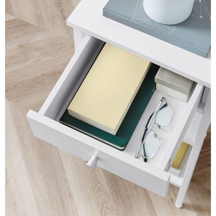 Nachttisch ARIN weiß