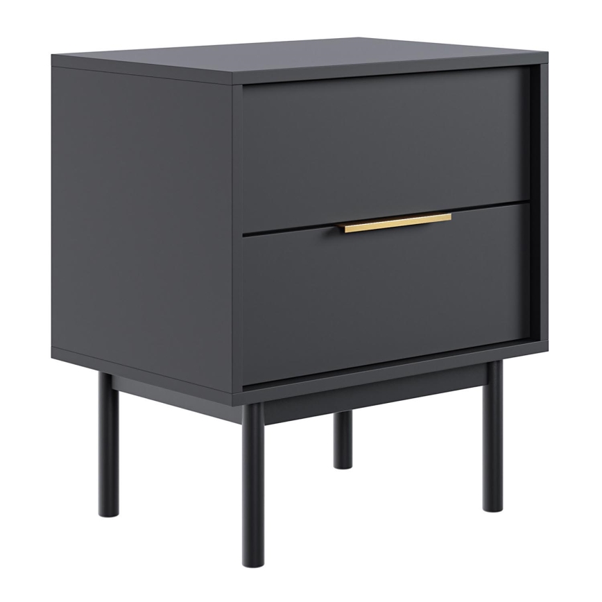 Nachttisch ELI schwarz