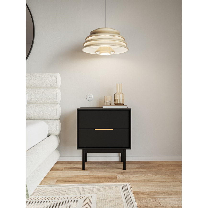 Nachttisch ELI schwarz