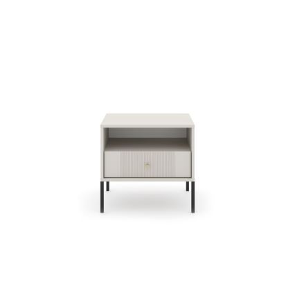 Nachttisch LUE beige/schwarz