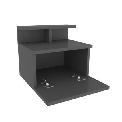 Nachttisch NOVEN in Anthrazit