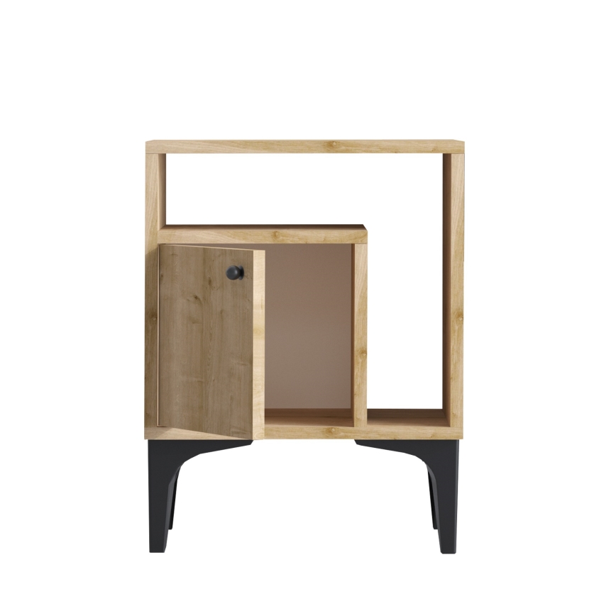 Nachttisch NUNO 55x40 cm Saphir-Eiche