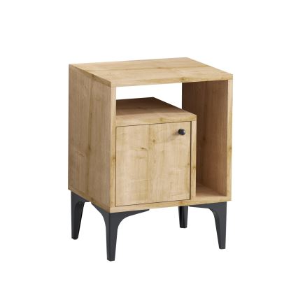 Nachttisch NUNO 55x40 cm Saphir-Eiche