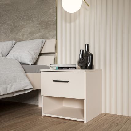 Nachttisch PANO Beige