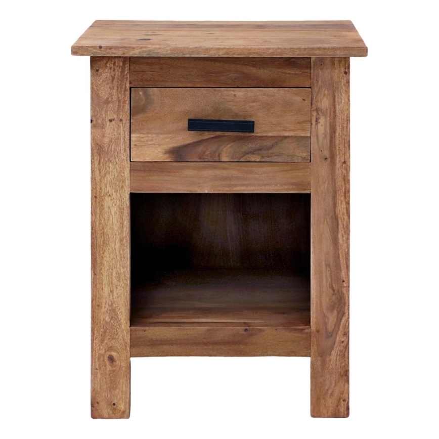 Nachttisch RAMI 60x45 cm Massivholz/Palisander
