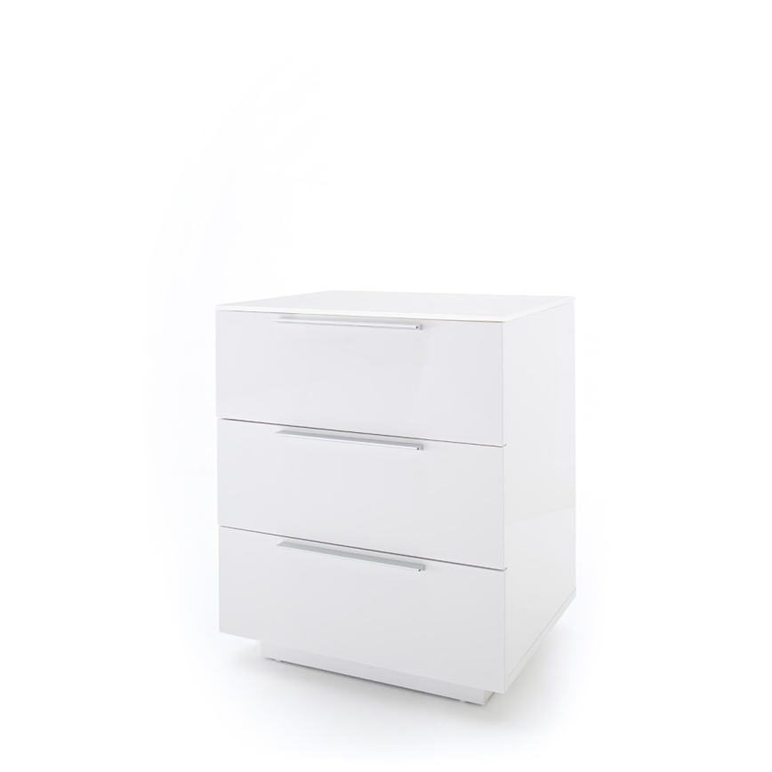 Nachttisch ROCKY XXL, weiß