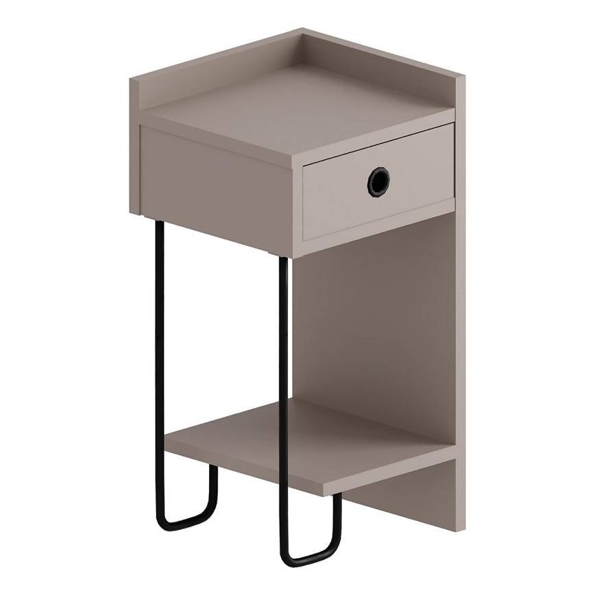 Nachttisch SONY Taupe