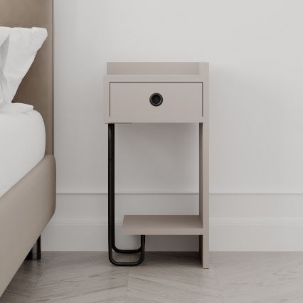 Nachttisch SONY Taupe