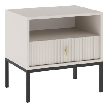 Nachttisch SUE Beige/Kaschmir