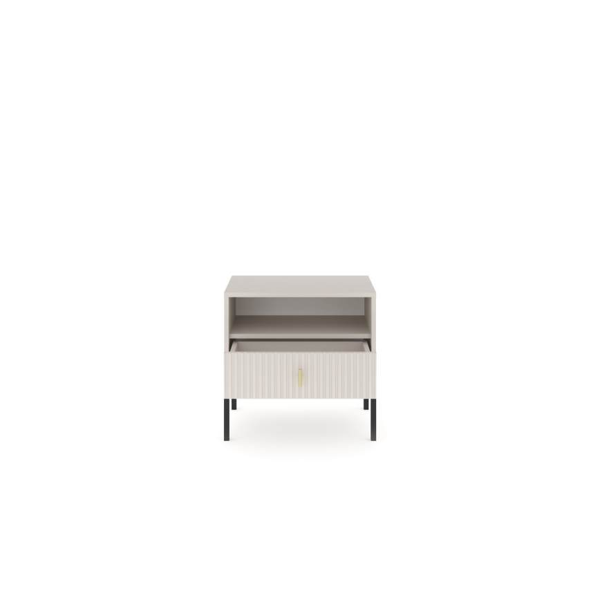 Nachttisch SUE Beige/Kaschmir