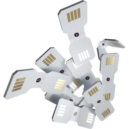 Nanoleaf  - SET 9x Flexibler Verbinder für LED-Paneele CANVAS