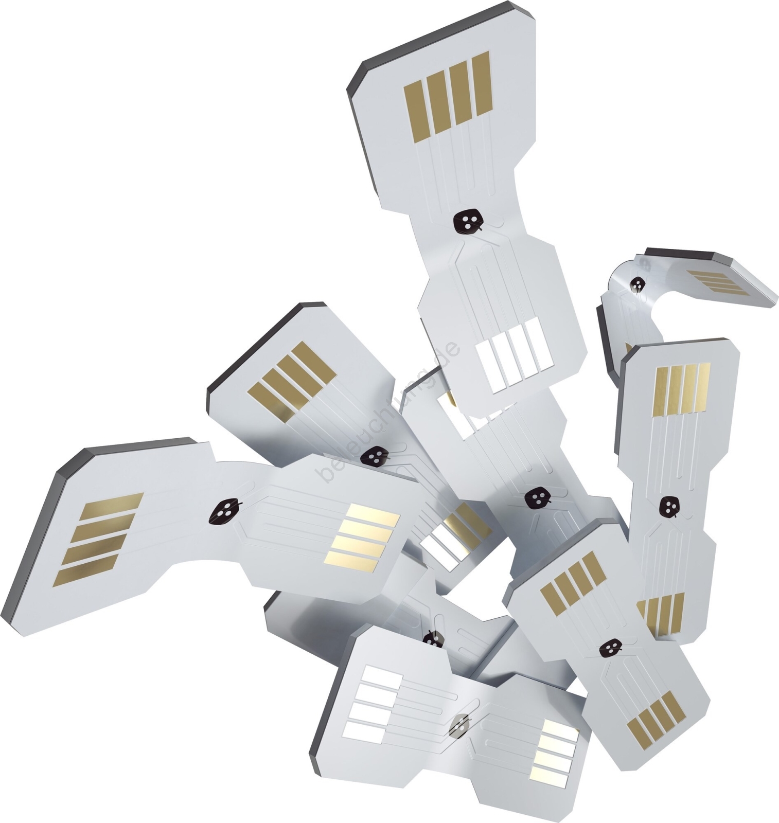 Nanoleaf NC040010 SET 9x Flexibler Verbinder für LEDPaneele CANVAS