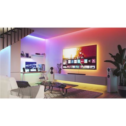 Nanoleaf - Dimmbarer LED-RGBW-Verlängerungsstreifen ESSENTIALS 2700-6500K Wi-Fi 2m