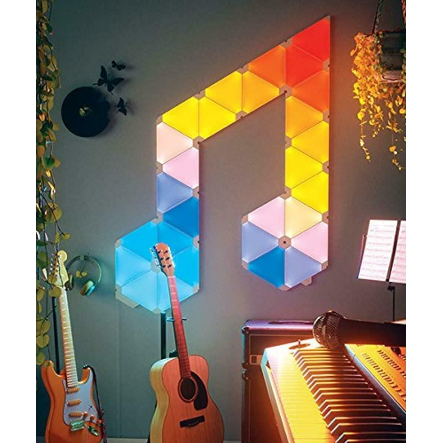 Nanoleaf  - SET 9x LED-RGB-Dimmplatte RHYTHM LED/2W/230V Wi-Fi