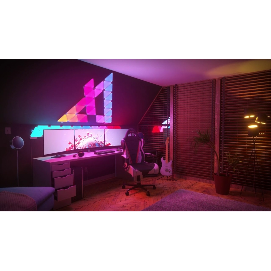 Nanoleaf  - SET 9x LED-RGB-Dimmplatte RHYTHM LED/2W/230V Wi-Fi