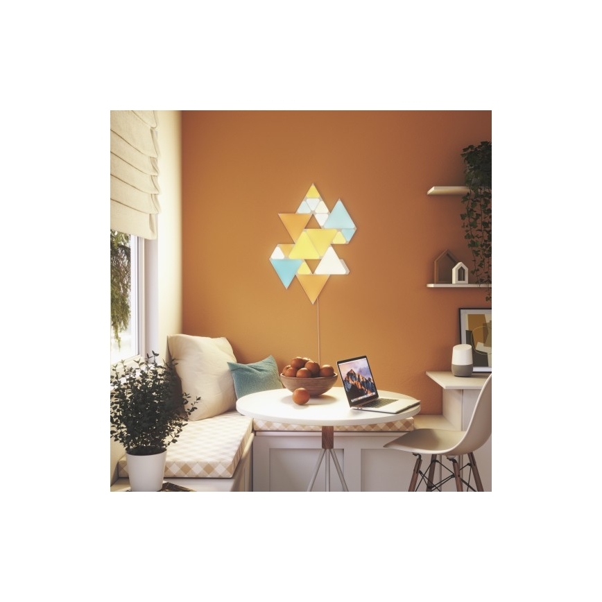 Nanoleaf  - SET 9x LED-RGB-Dimmplatte RHYTHM LED/2W/230V Wi-Fi