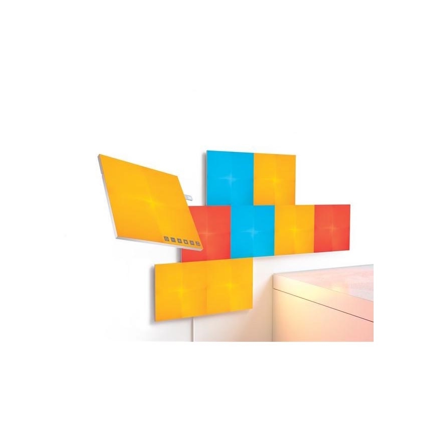 Nanoleaf - SET 9x Dimmbares LED-RGB-Panel CANVAS LED/1W/230V 1200-6500K Wi-Fi