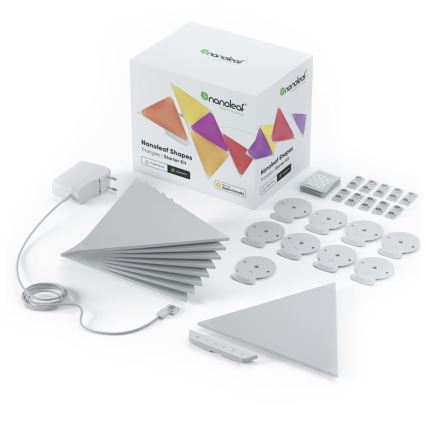 Nanoleaf -9 PACK LED RGB Dimmbares Paneel TRIANGLES LED/1,5W/230V Wi-Fi