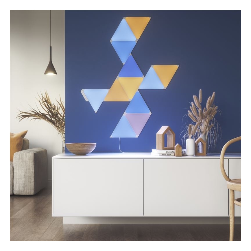 Nanoleaf -9 PACK LED RGB Dimmbares Paneel TRIANGLES LED/1,5W/230V Wi-Fi